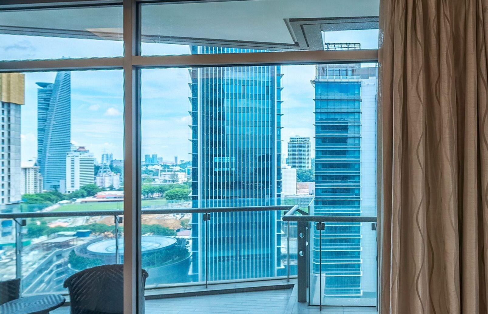 吉隆坡嘉登斯圣吉尔斯签名酒店及公寓 外观 照片 View from a room at the hotel